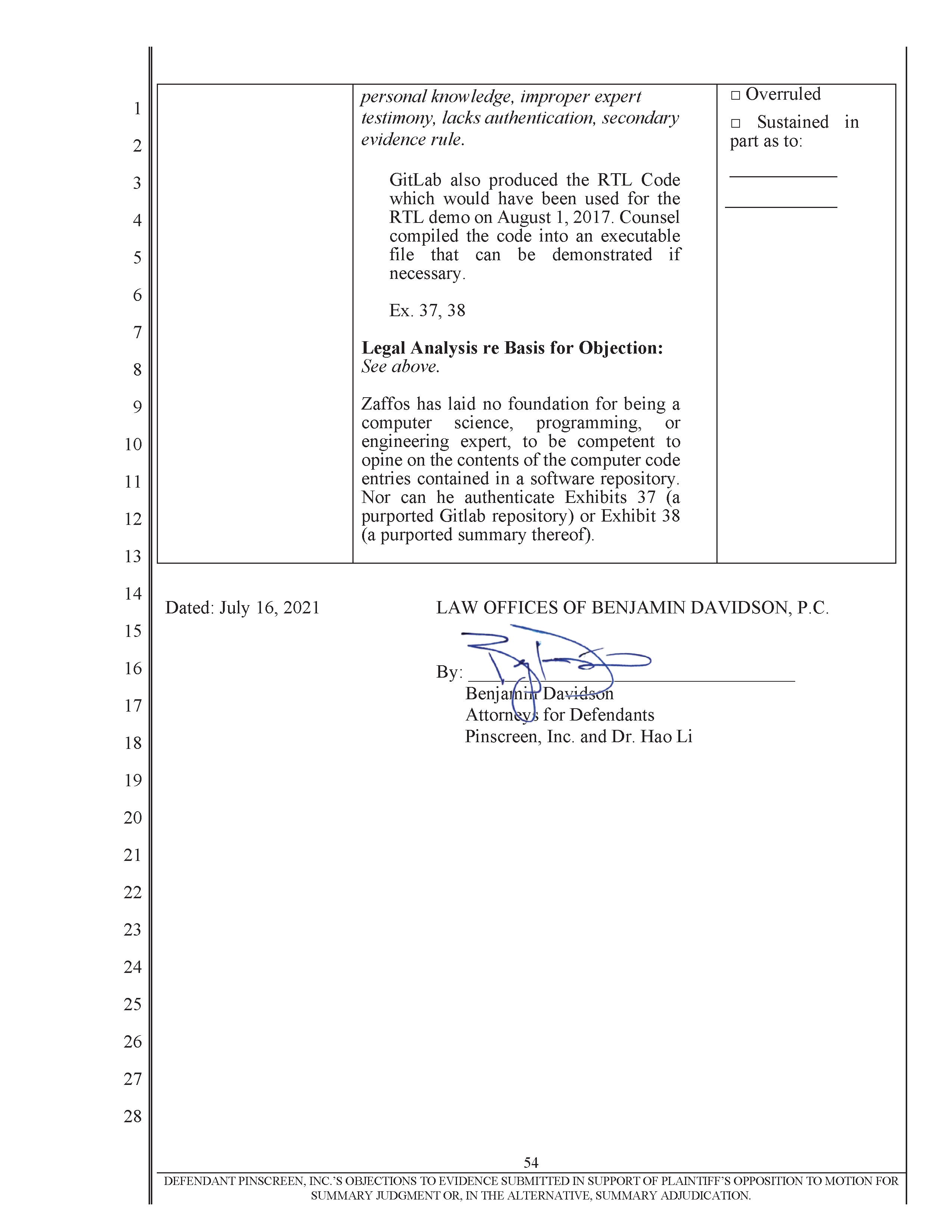Pinscreen’s Motion to Seal USC’s Investigation of Hao Li’s Scientific Misconduct Page 61
