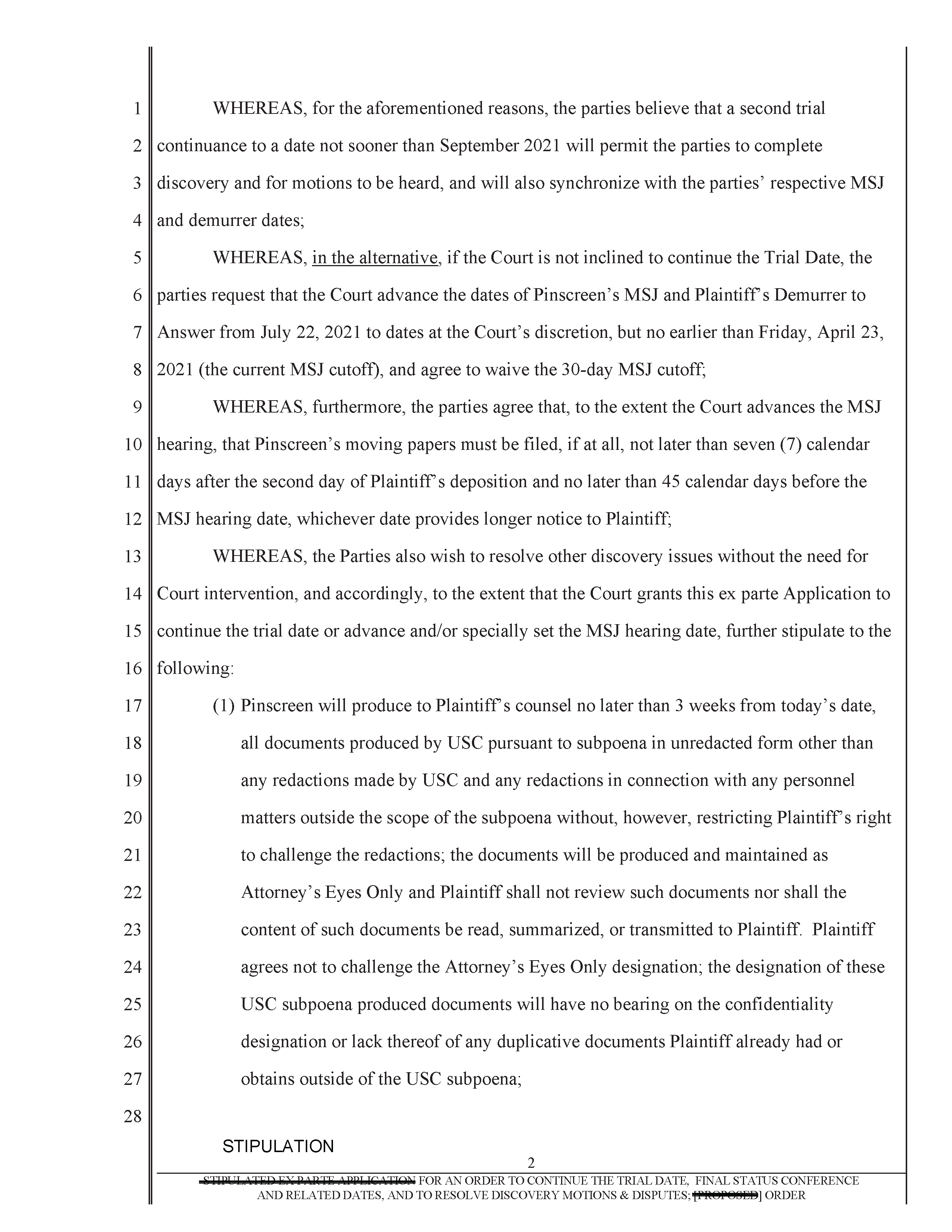 Pinscreen’s Motion to Seal USC’s Investigation of Hao Li’s Scientific Misconduct Page 91