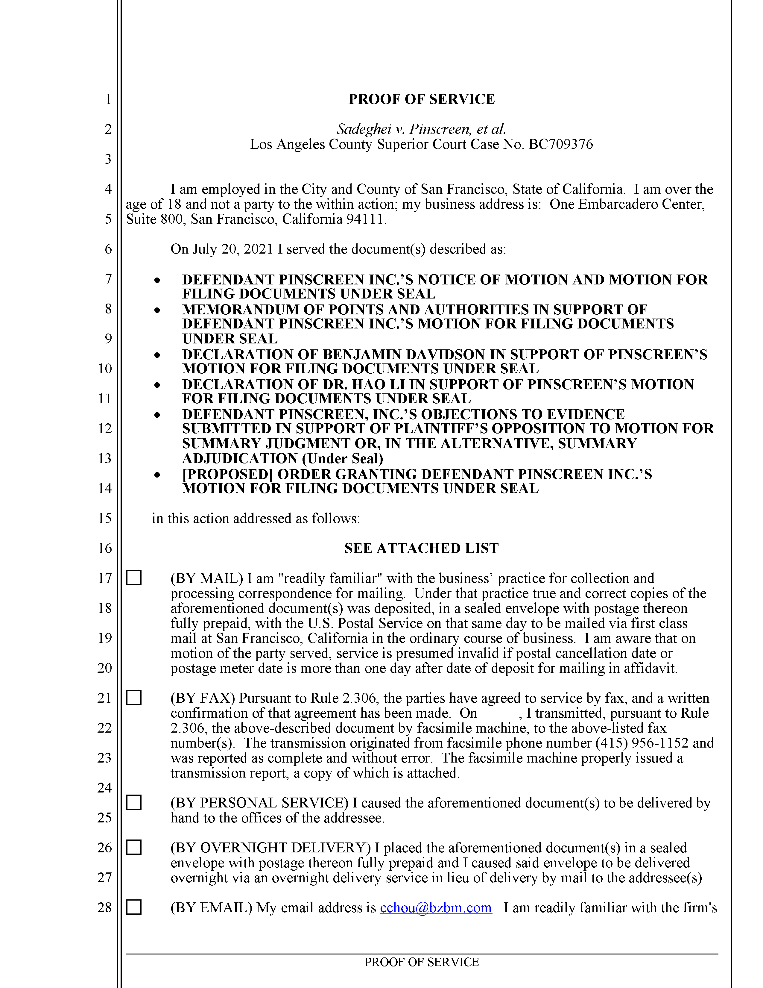 Pinscreen’s Motion to Seal USC’s Investigation of Hao Li’s Scientific Misconduct Page 104