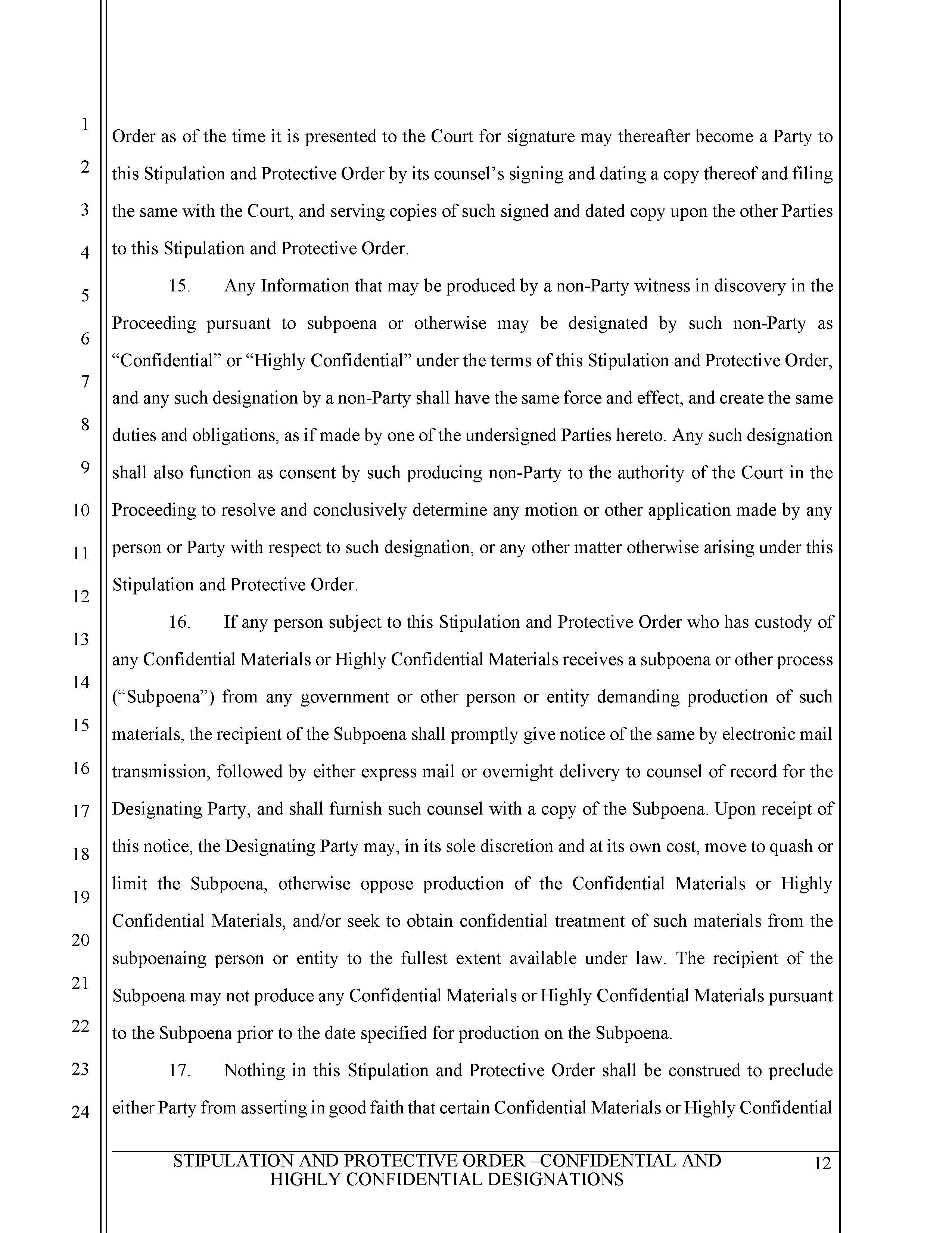 Protective Order Page 12