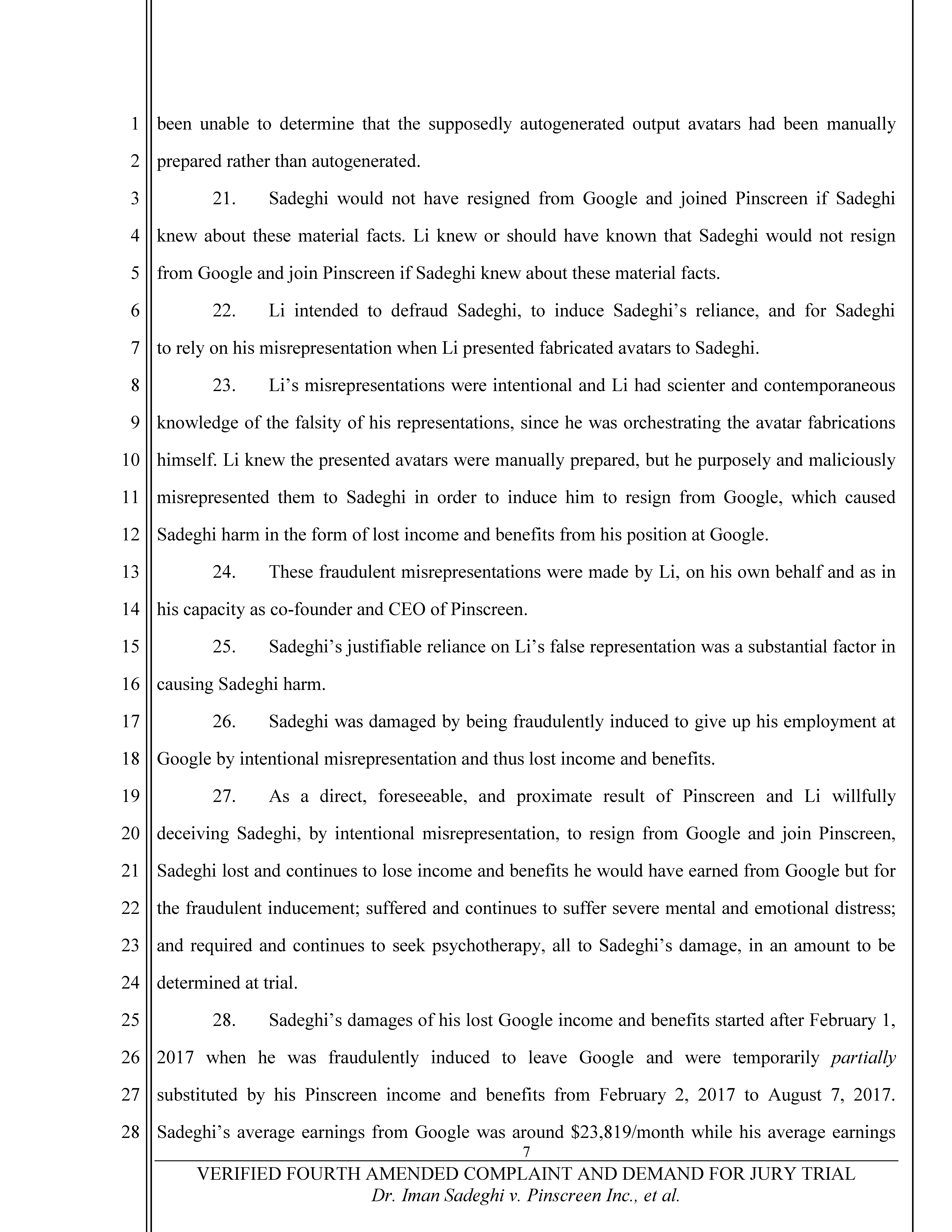 Fourth Amended Complaint (4AC) Page 8