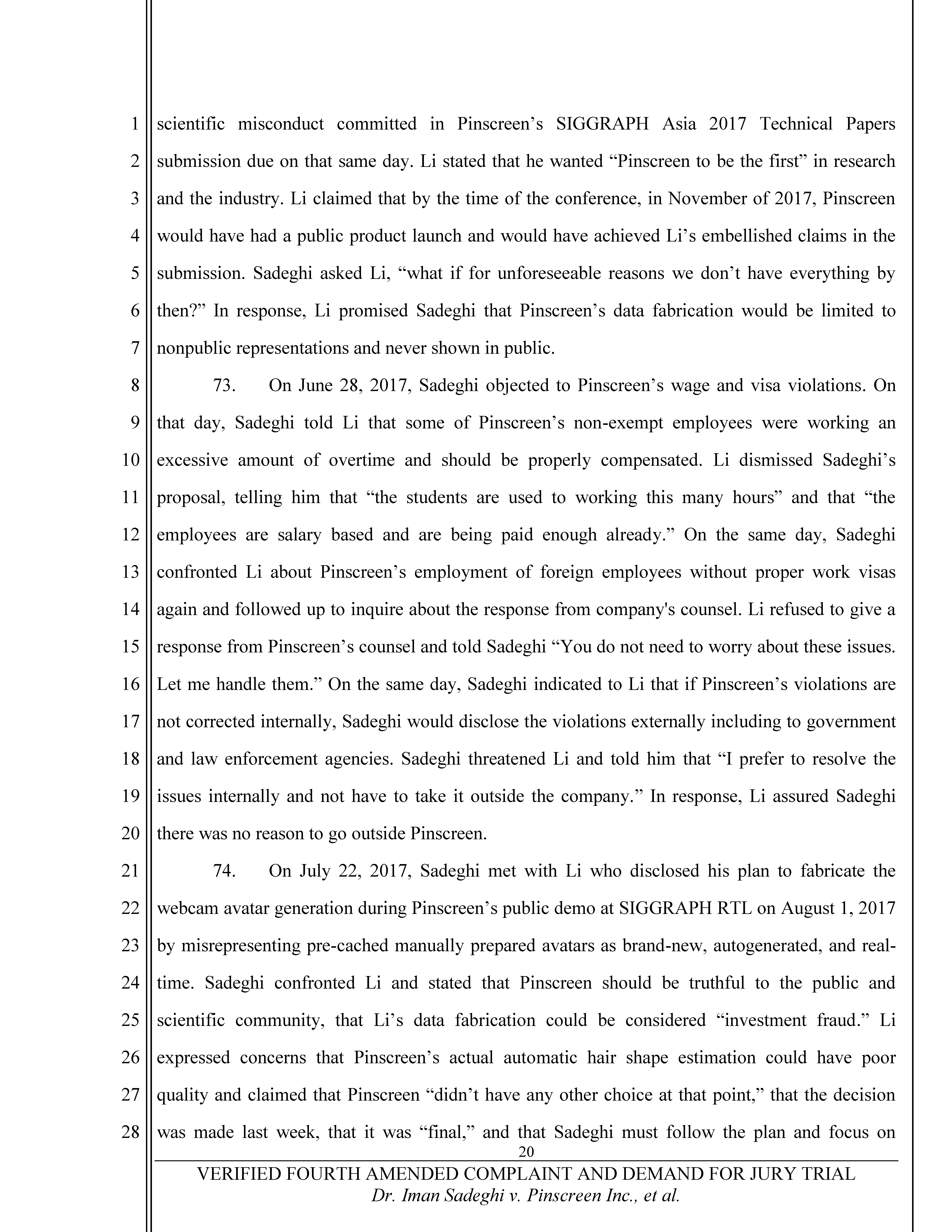 Fourth Amended Complaint (4AC) Page 21