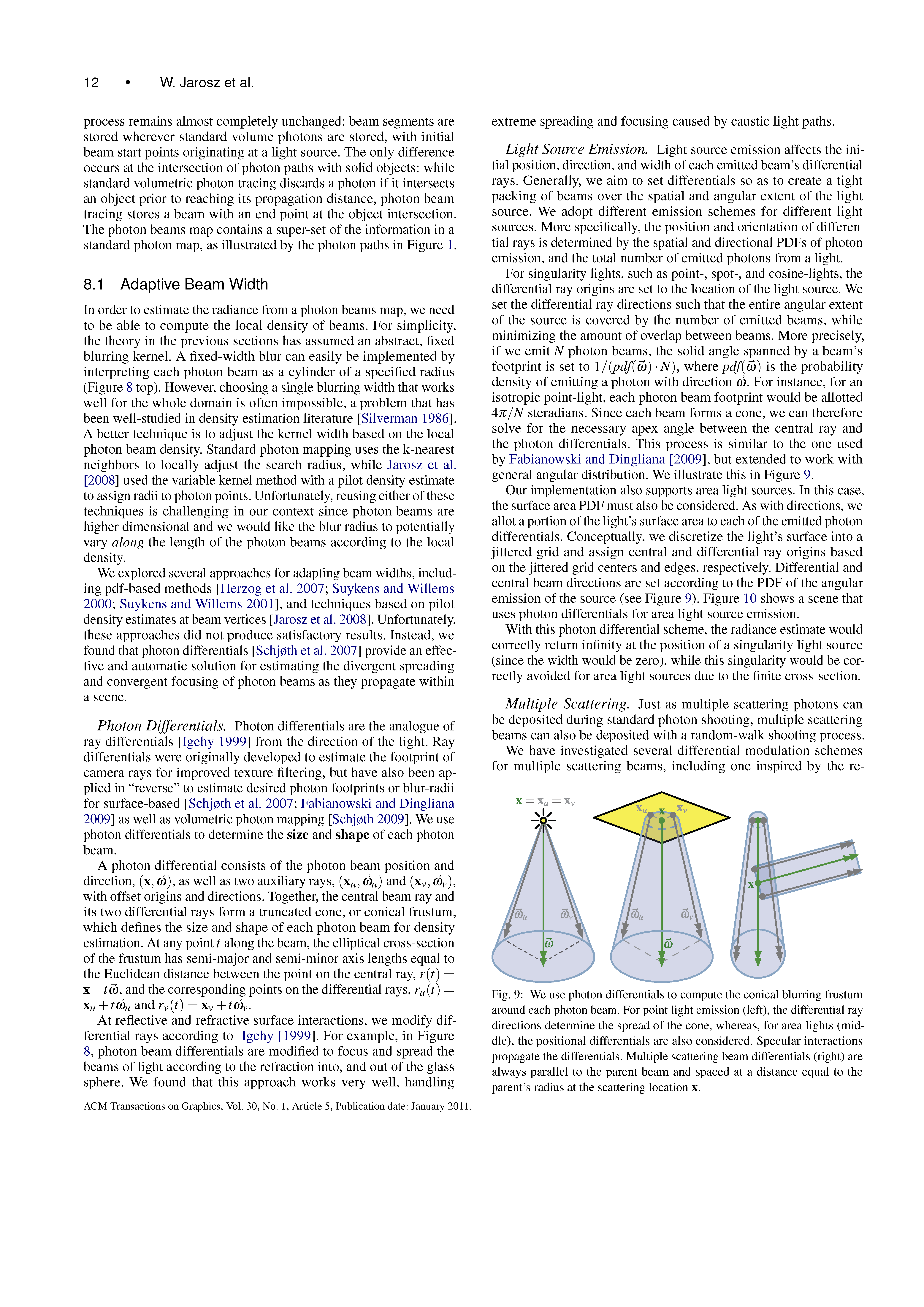 A Comprehensive Theory of Volumetric Radiance Estimation Using Photon Points and Beams Page 12