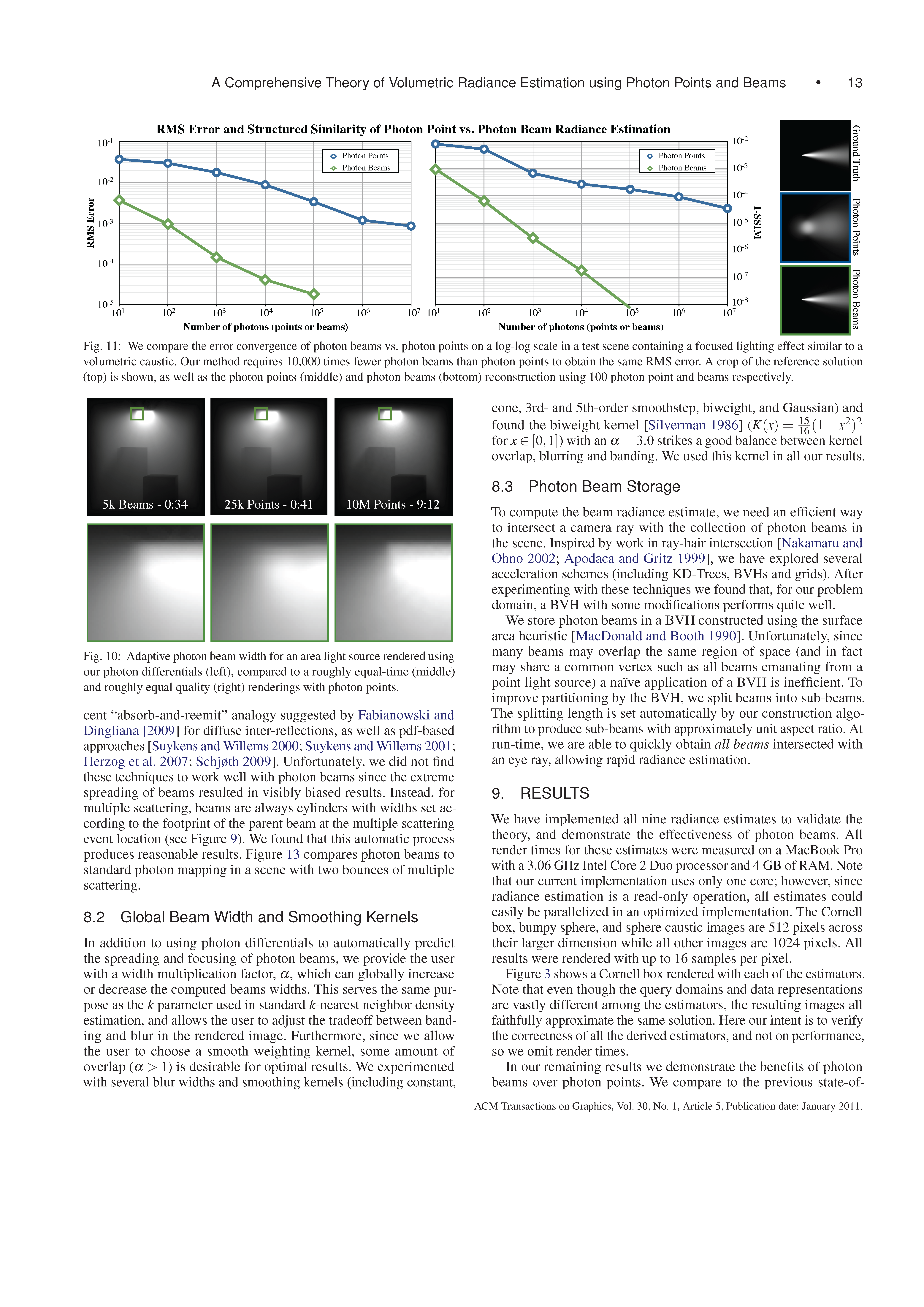 A Comprehensive Theory of Volumetric Radiance Estimation Using Photon Points and Beams Page 13