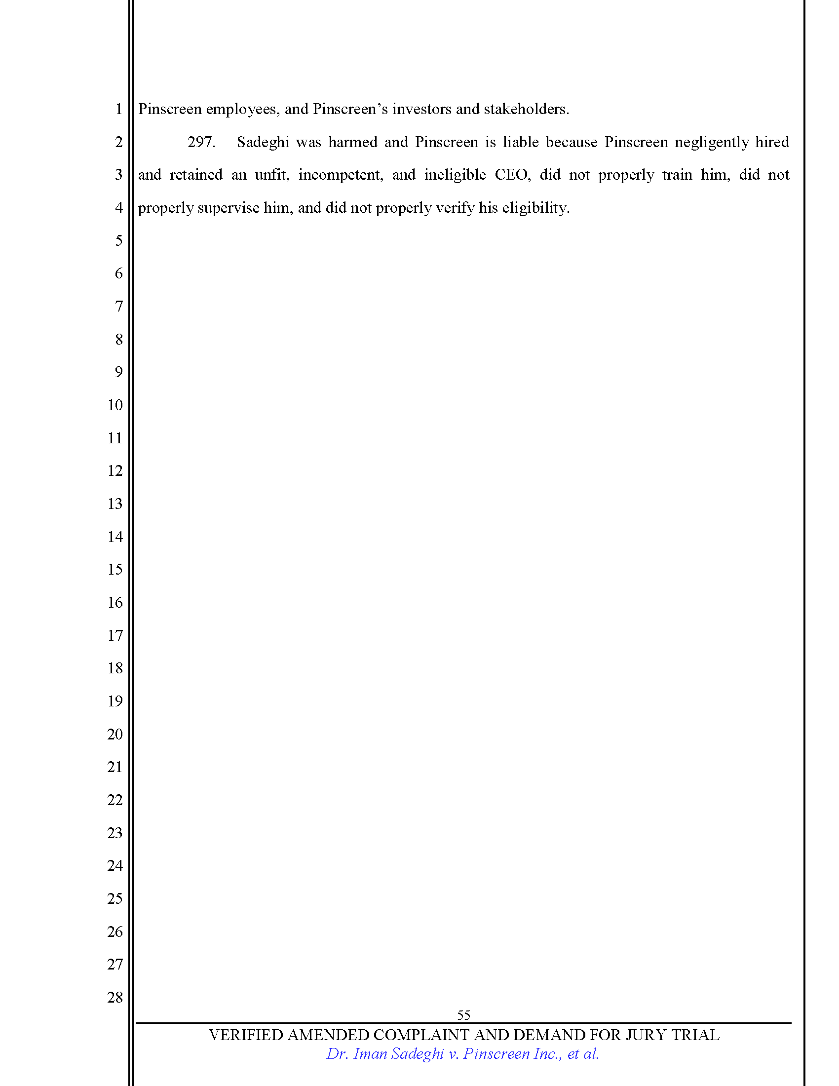 First Amended Complaint (FAC) Page 55