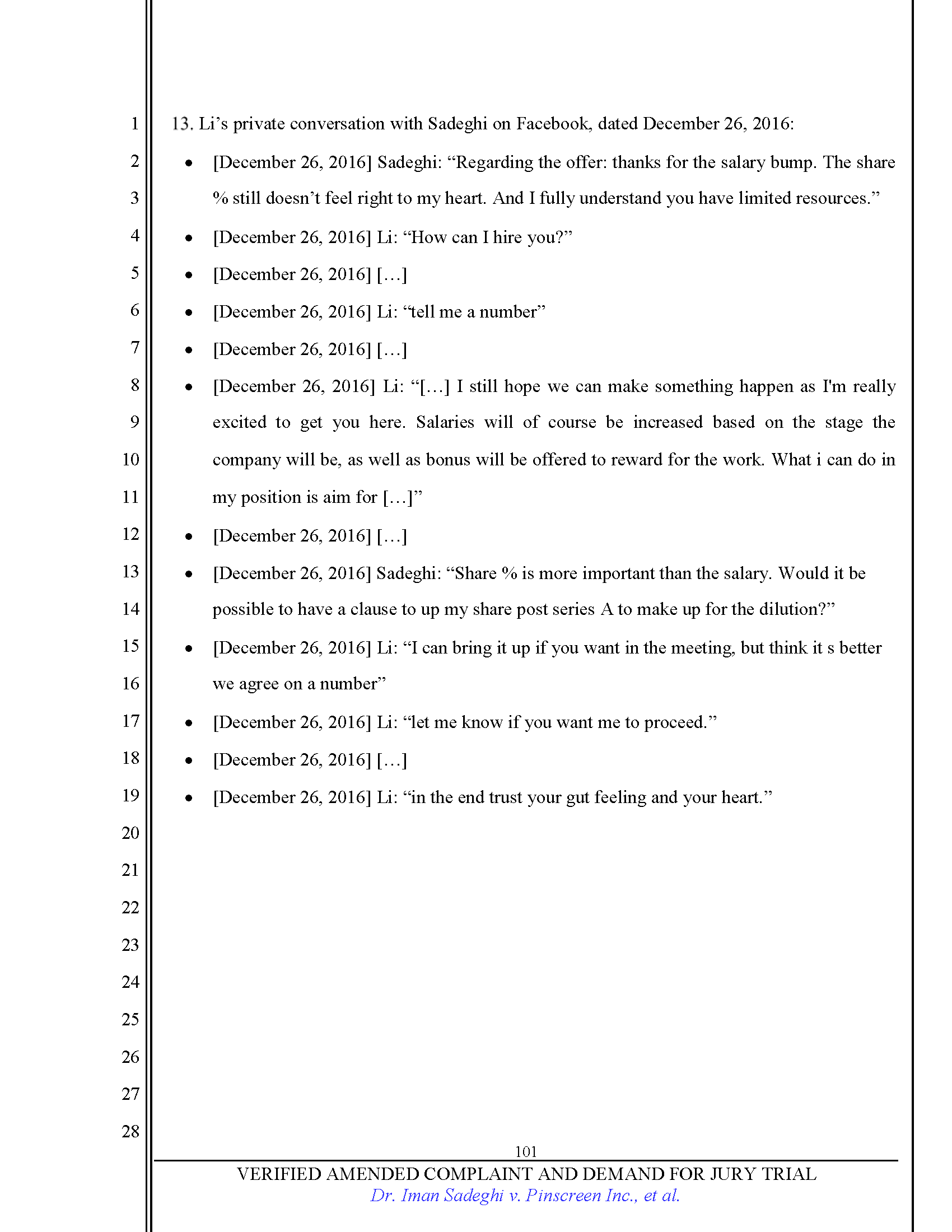 First Amended Complaint (FAC) Page 101