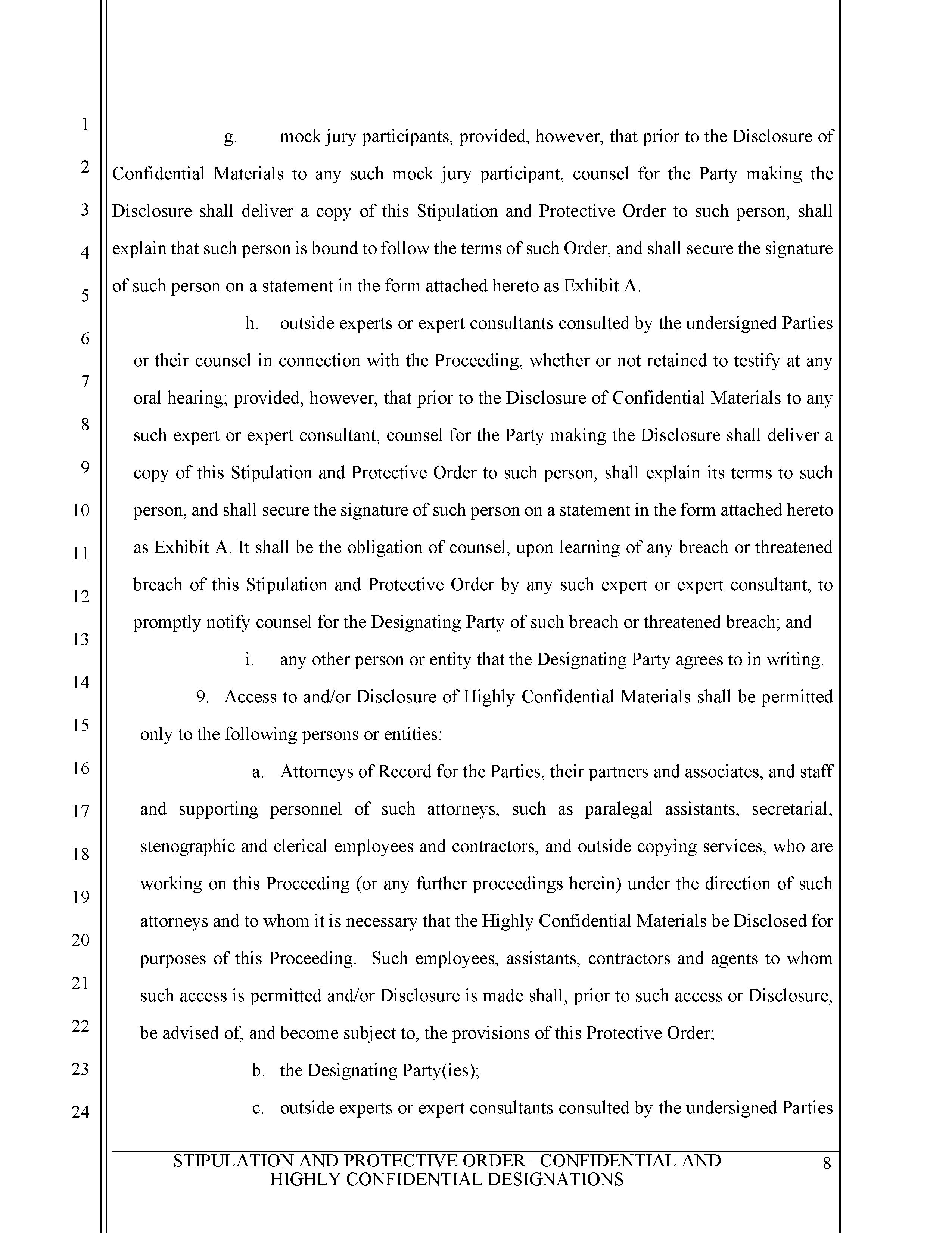 Protective Order Page 8