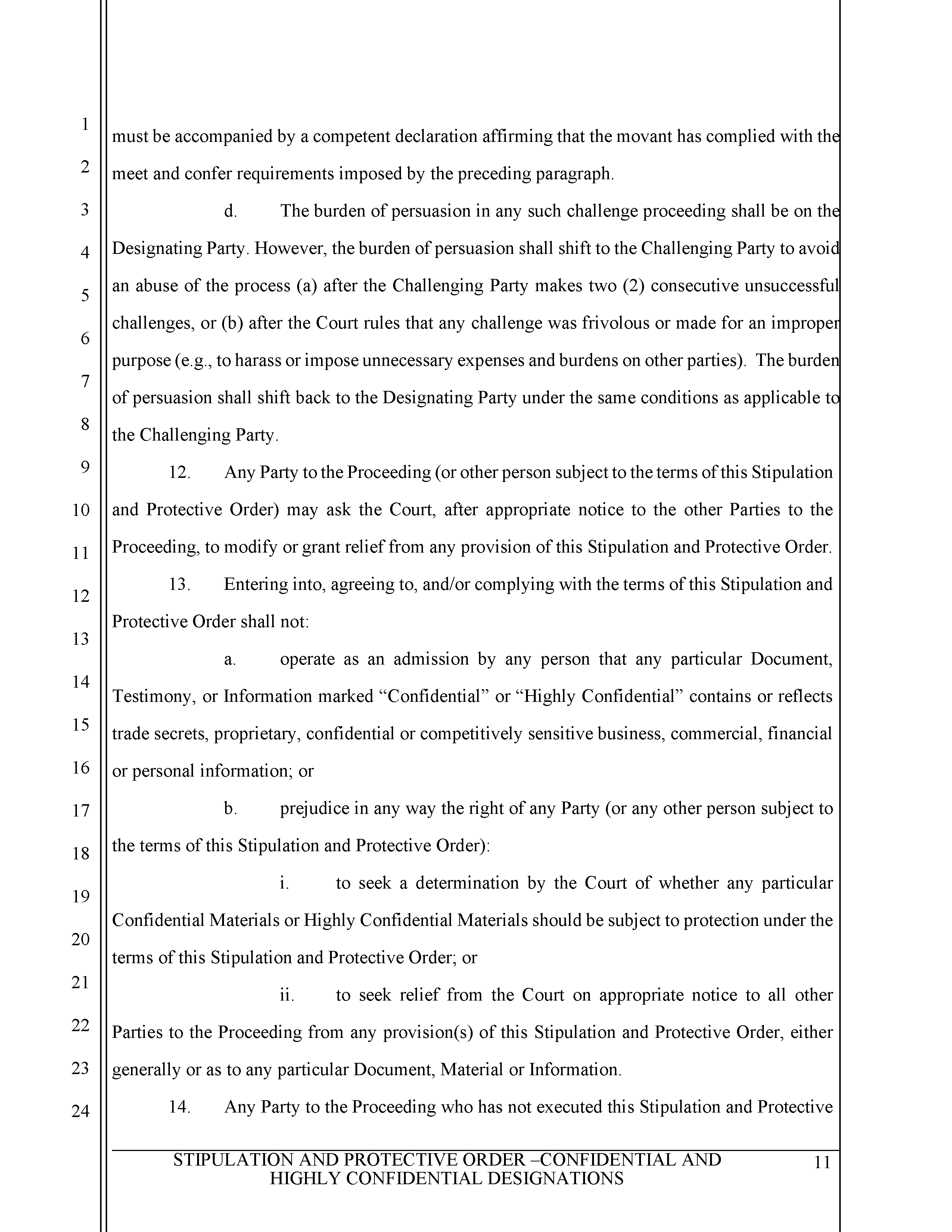 Protective Order Page 11