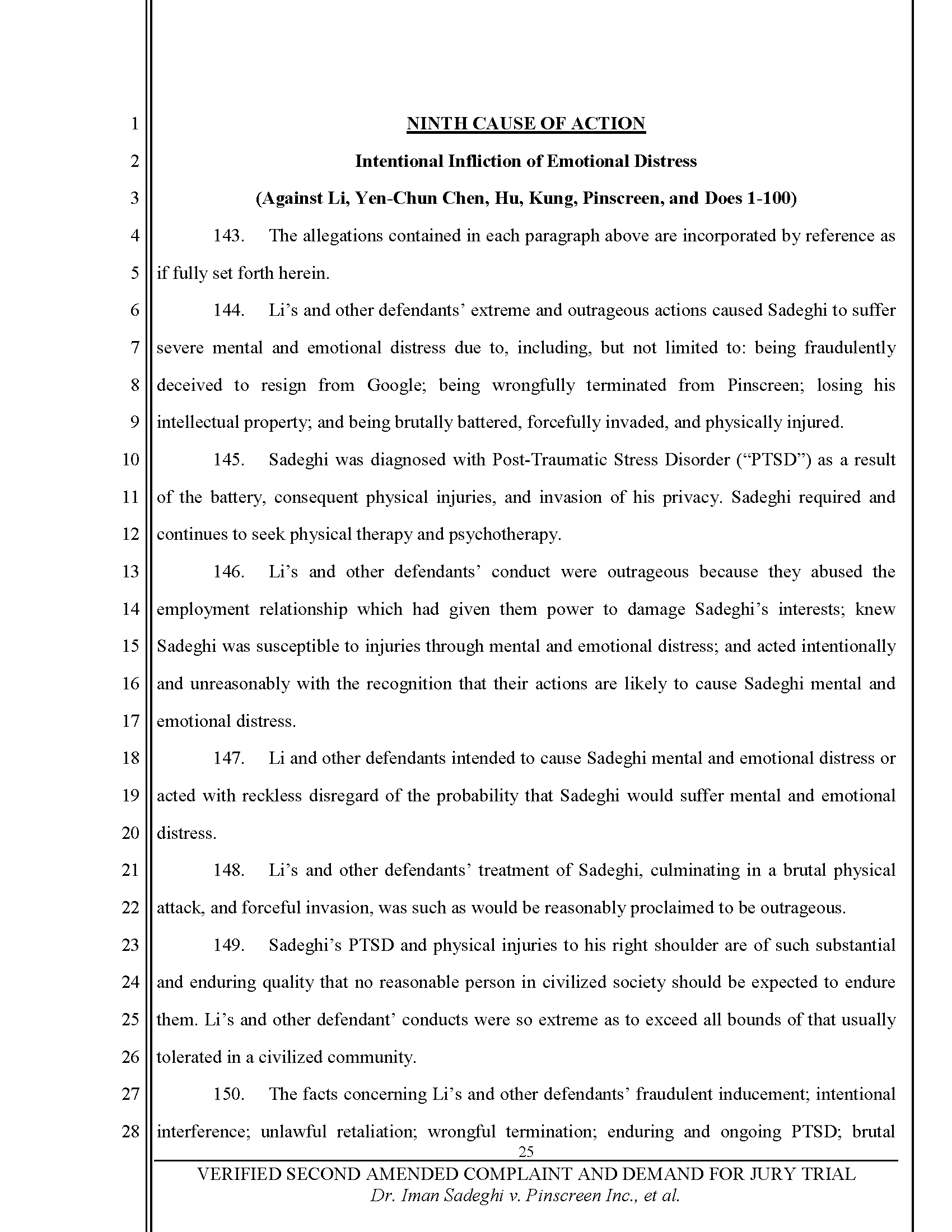 Second Amended Complaint (SAC) Page 26